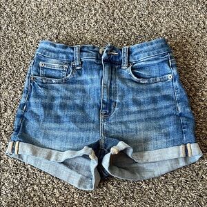 American Eagle Outfitters Blue Jean Shorts High Rise